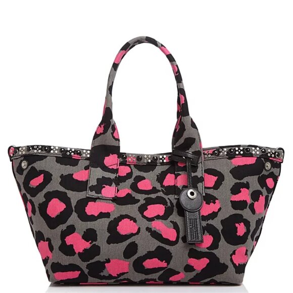 Marc By Marc Jacobs Handbags - Marc Jacobs Leopard Embellished Canvas Tote
